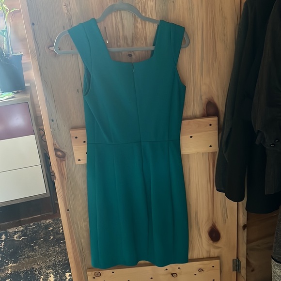 Riona Ponte knit dress -teal - Picture 2 of 3